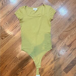 Bohme Mustard Bodysuit